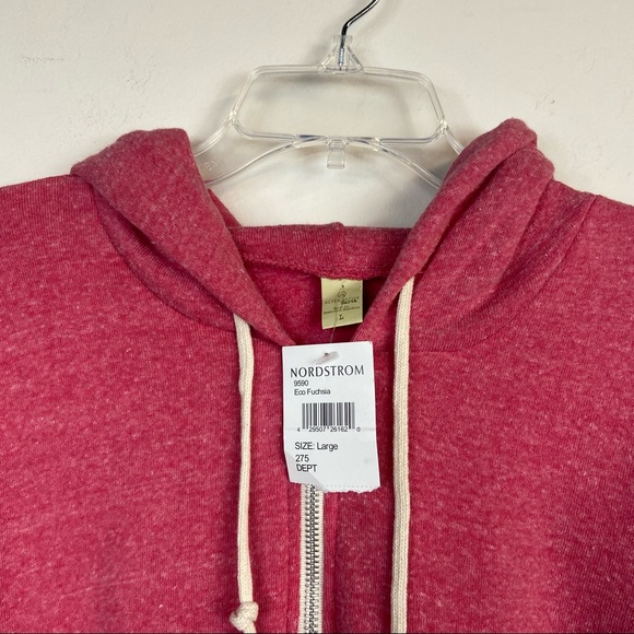 🤩(NWT) Nordstrom Fuchsia Full Zip - Picture 4 of 7